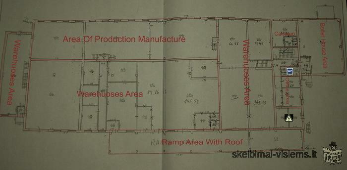 Commercial Building & Land Plot - Previous Chips Factory 1960.62 m² - Lithuania