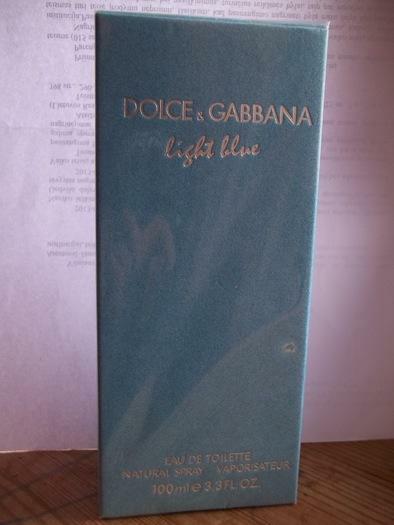 D&G Light Blue kvepalai