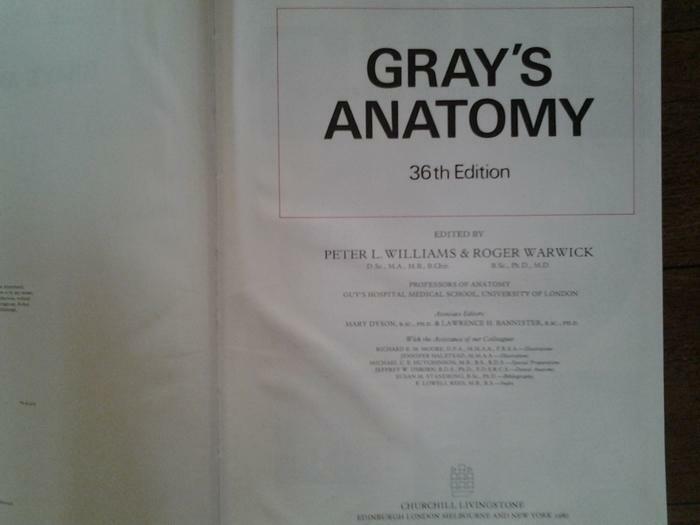 GRAY'S Anatomy