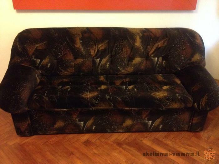 Gera, patogi sofa-lova už 150 Lt