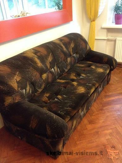 Gera, patogi sofa-lova už 150 Lt