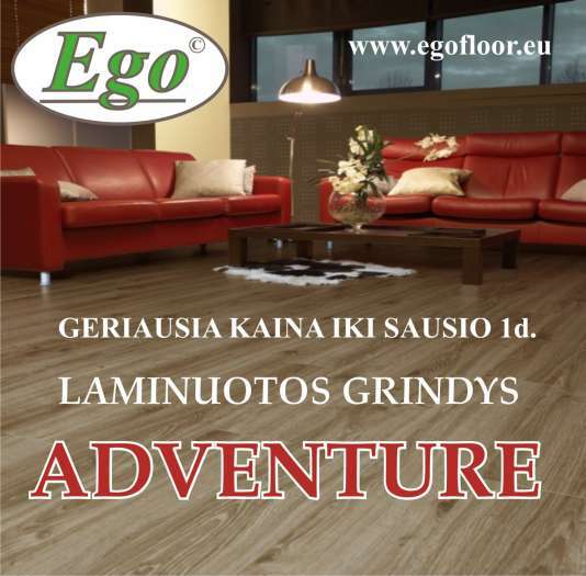 Geriausios laminuotų grindų kainos - Ego Floor