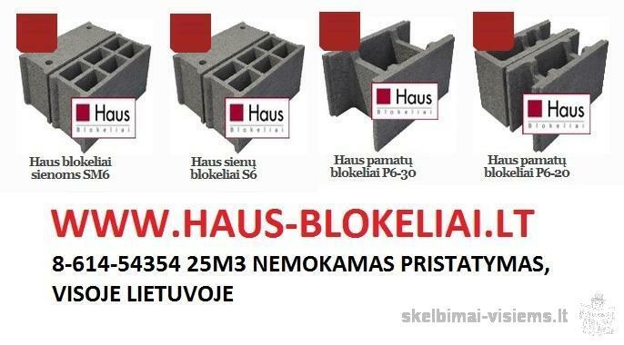 Haus blokeliai Is pirmu ranku oficiali svetaine www.haus-blokeliai.lt