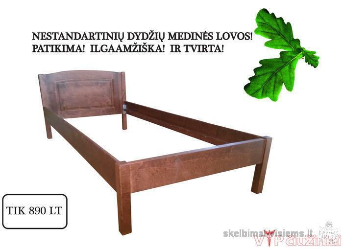 Lietuvių gamintojo tvirtos ir kokybiškos lovos