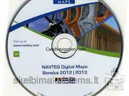 Mašininių navigacijų naujinimo kompaktiniai diskai