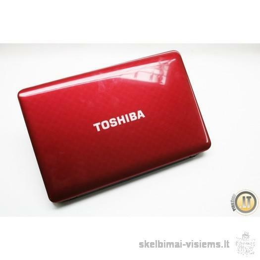 Mažai naudotas, išskirtinės spalvos TOSHIBA nešiojamas kompiuteris