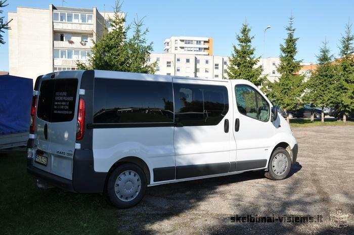 Mikroautobuso nuoma Klaipėdoje su vairuotoju tel: 869818264