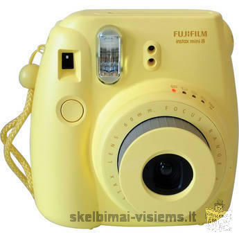 Momentinis polaroid fujifilm instax fotoaparatas (mini ir wide)