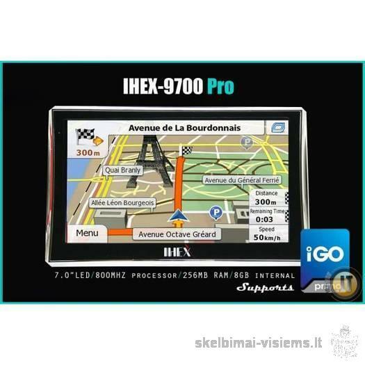NAUJOS KARTOS, PERSPEKTYVI navigacinė sistema IHEX-9700PRO