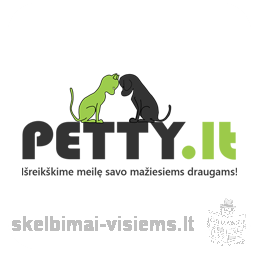 PETTY - šunų kirpykla, parduotuvė Vilniuje