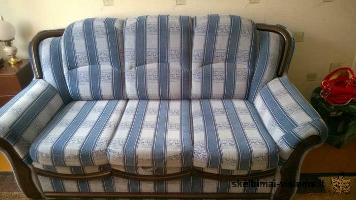 Parduodu dvigulę sofa-lovą mažai naudotą