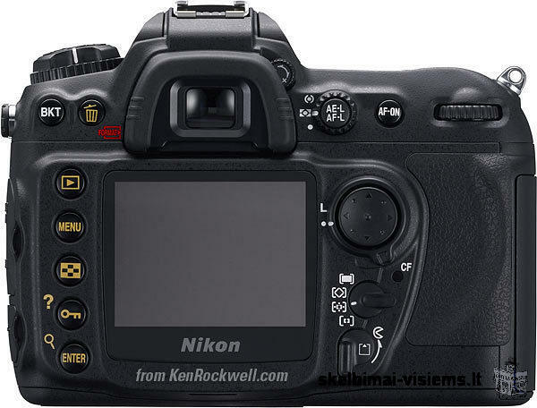 Parduodu fotoaparatą Nikon D200 + Nikkor 18-70mm