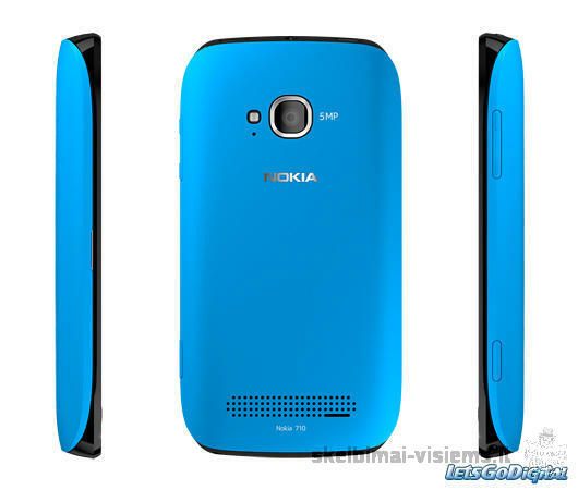 Parduodu naudota juoda Nokia Lumia 710