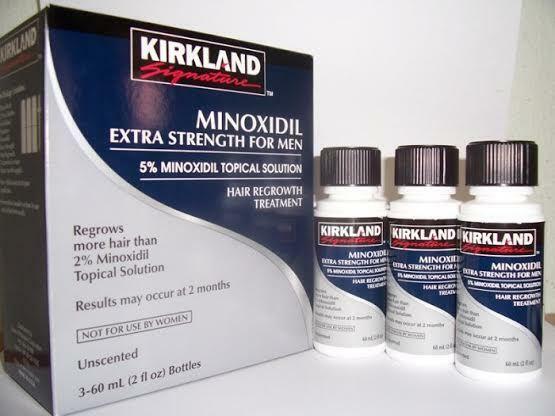 Patikimas vaistas nuo plauku slinkimo „Kirkland Minoxidil Extra strength 5% (generic regaine)”