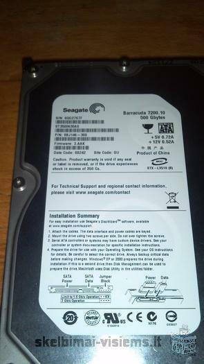 Seagate 500 gb hard drive