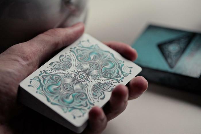 Unikalaus dizaino pokerio kortos