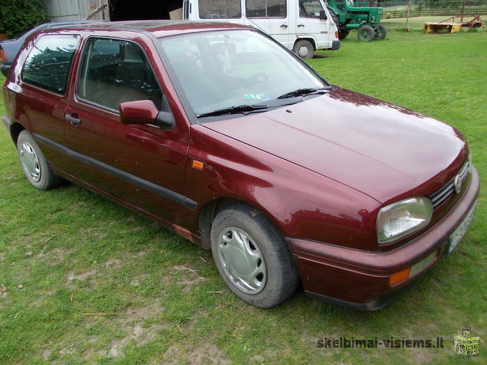 Volkswagen Golf CL Hečbekas, 1993 m.